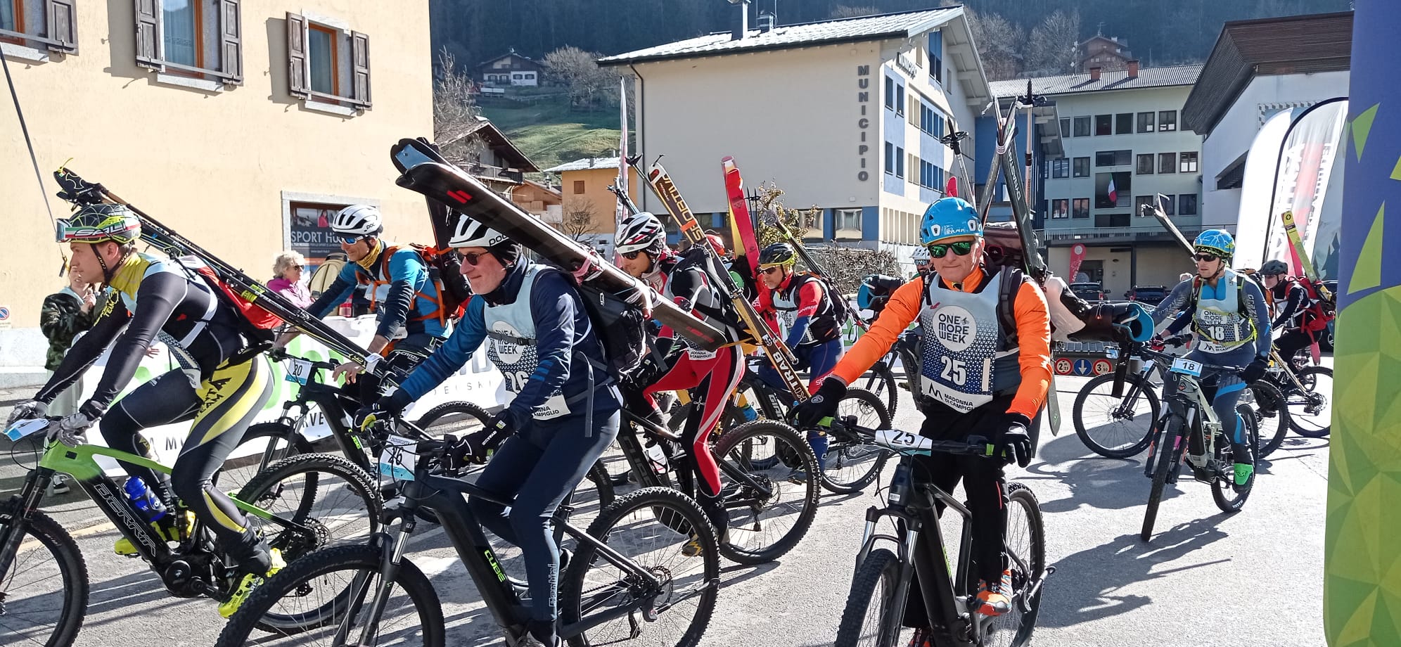 In vista di Cortina 2026, la montagna protagonista con la ONE MORE WEEK con lo slogan “A sciare in bicicletta”